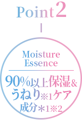 POINT2-90%以上が保湿&うねりケア成分